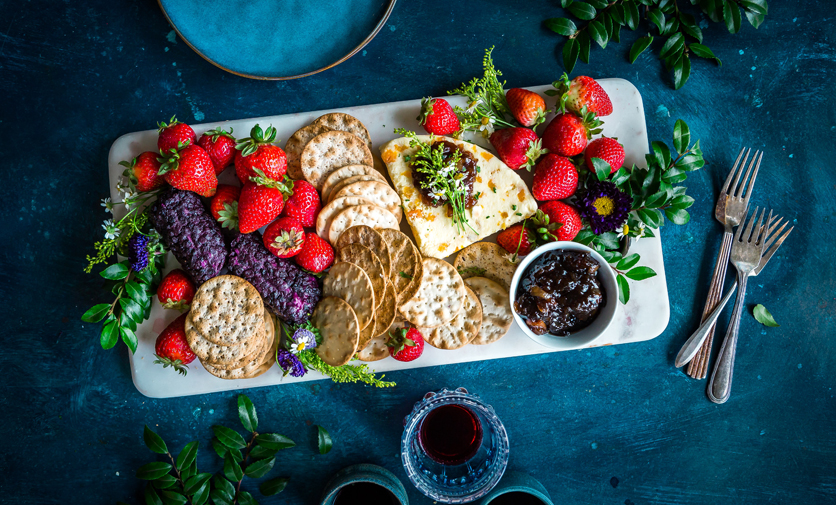 Roasted Brussels Pizza with Sugar-Balsamic Onions